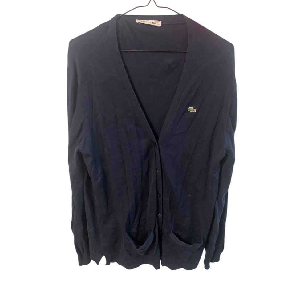 Lacoste Navy Button Down Shirt